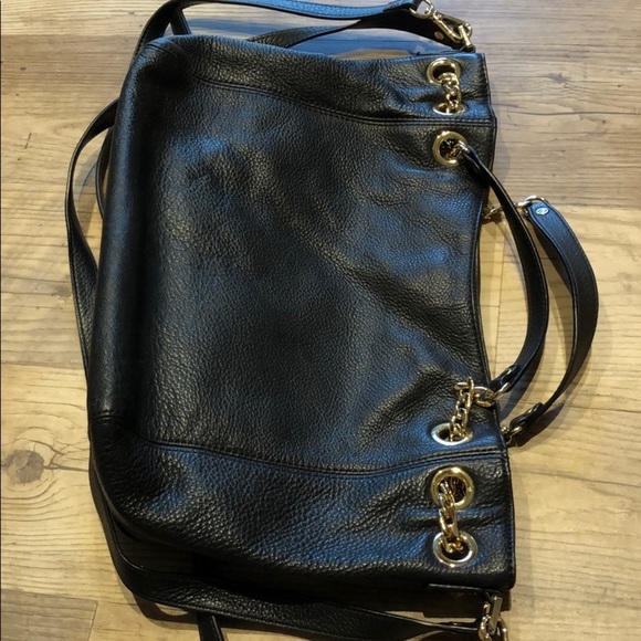 Michael Kors Black Leather Purse - Picture 2 of 3